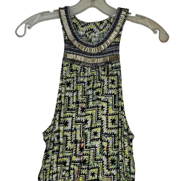 Charlie Jade Beaded Shorts Romper - Picture 2 of 7